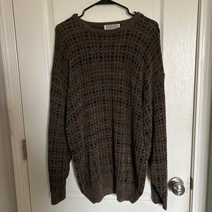 Urban Outfitters Brown Crew Neck Sweater